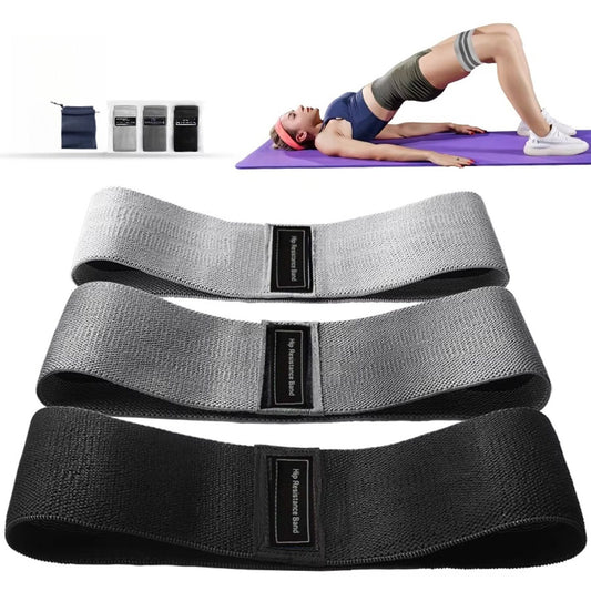 Basic Fabric Resistance Hip Booty Bands for Fitness