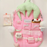 Cute Wall-Mounted Cartoon Headboard Storage Bag