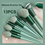 13-Piece Makeup Brush Set for Women