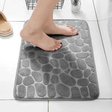 Memory Foam Velvet Non-Slip Bathroom Carpet Mat