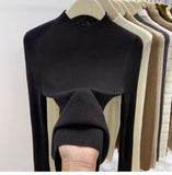 Women’s Solid Slim Turtleneck Sweater - Autumn/Winter