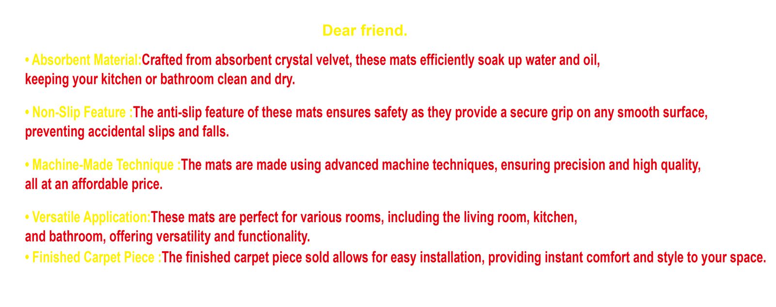 VIKAMA Silk Wool Area Rug for Bedroom and Living Space