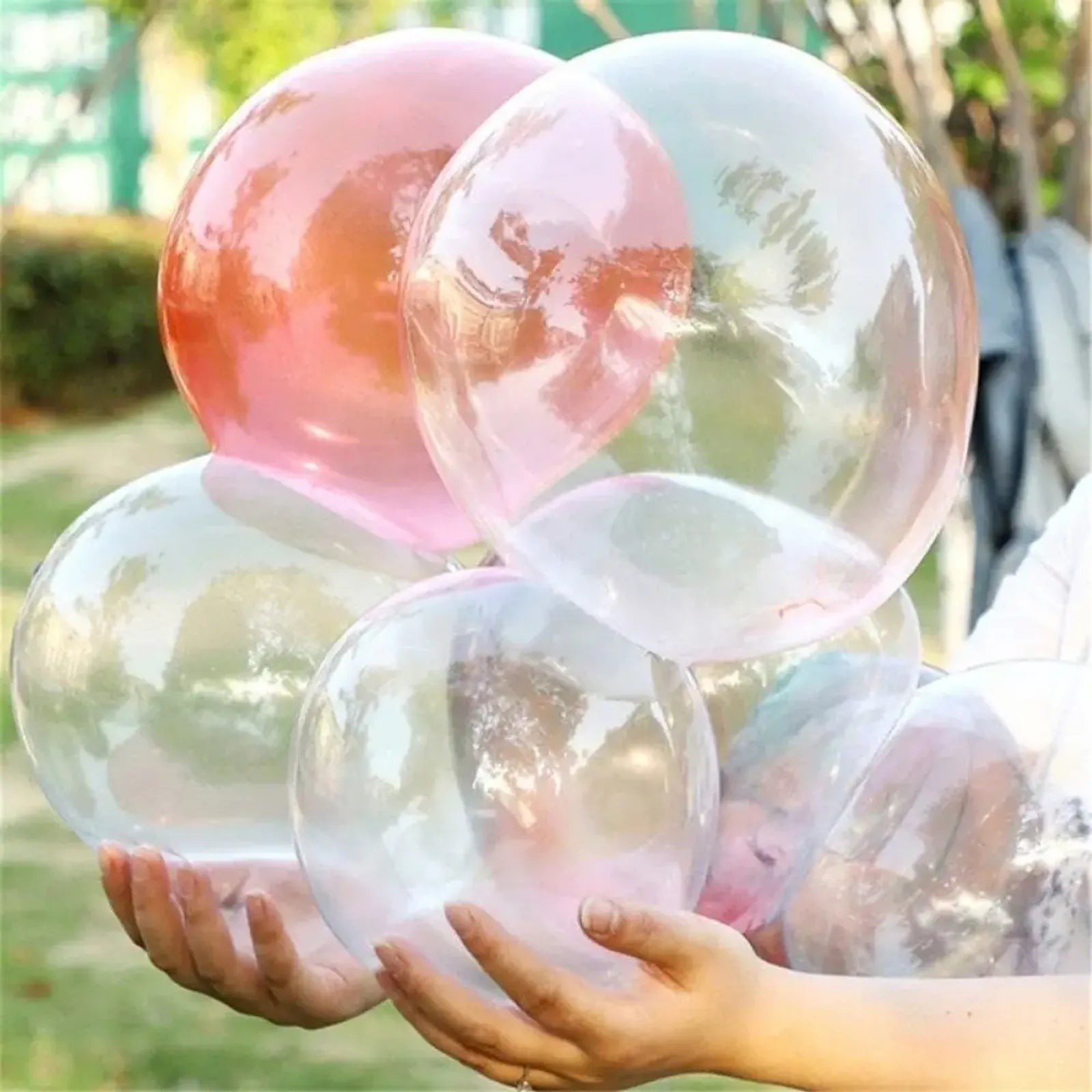Random Color Bubble Balloons - 5/10/20 Pack
