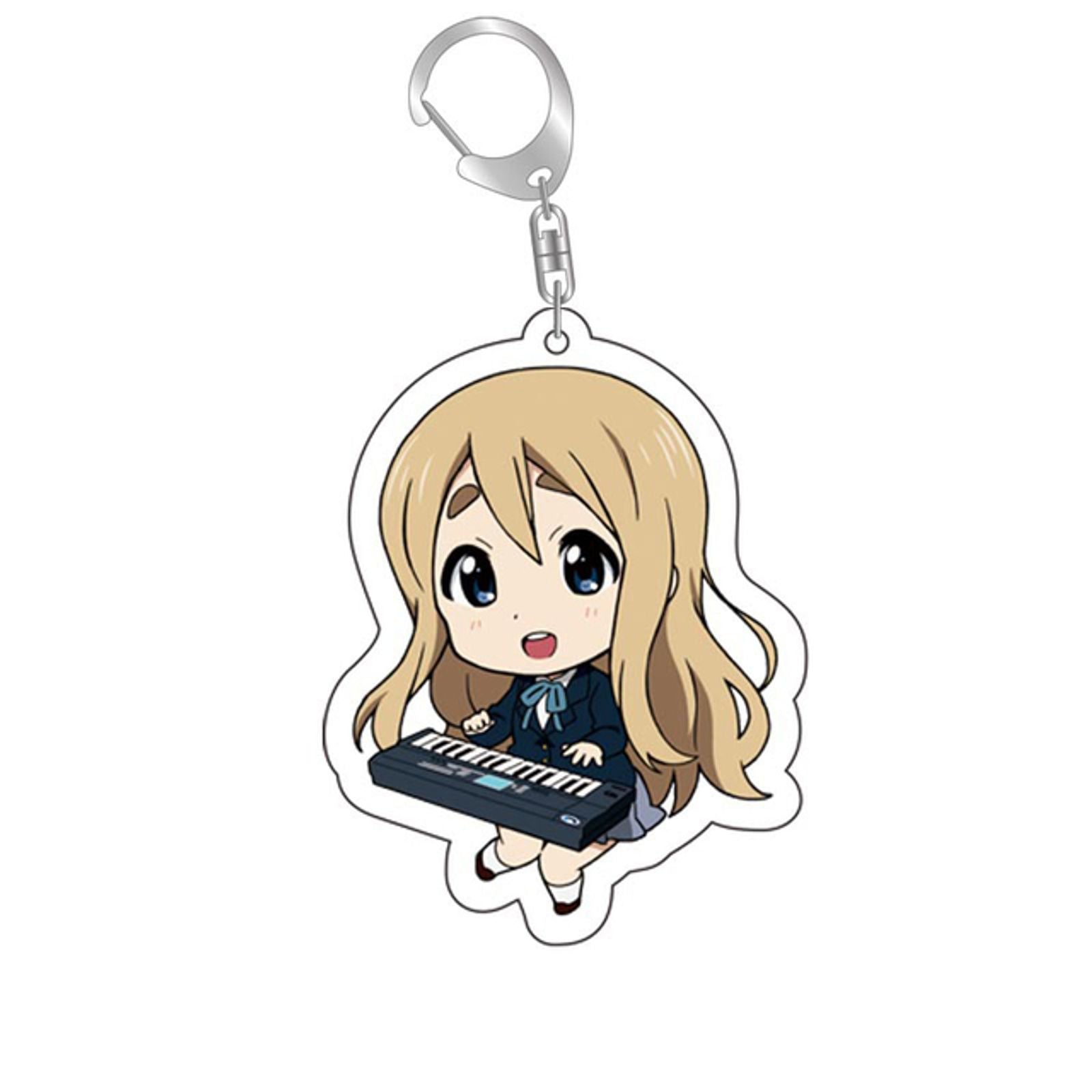 Anime K-ON! Hirasawa Keychain - Cartoon Cosplay Pendant