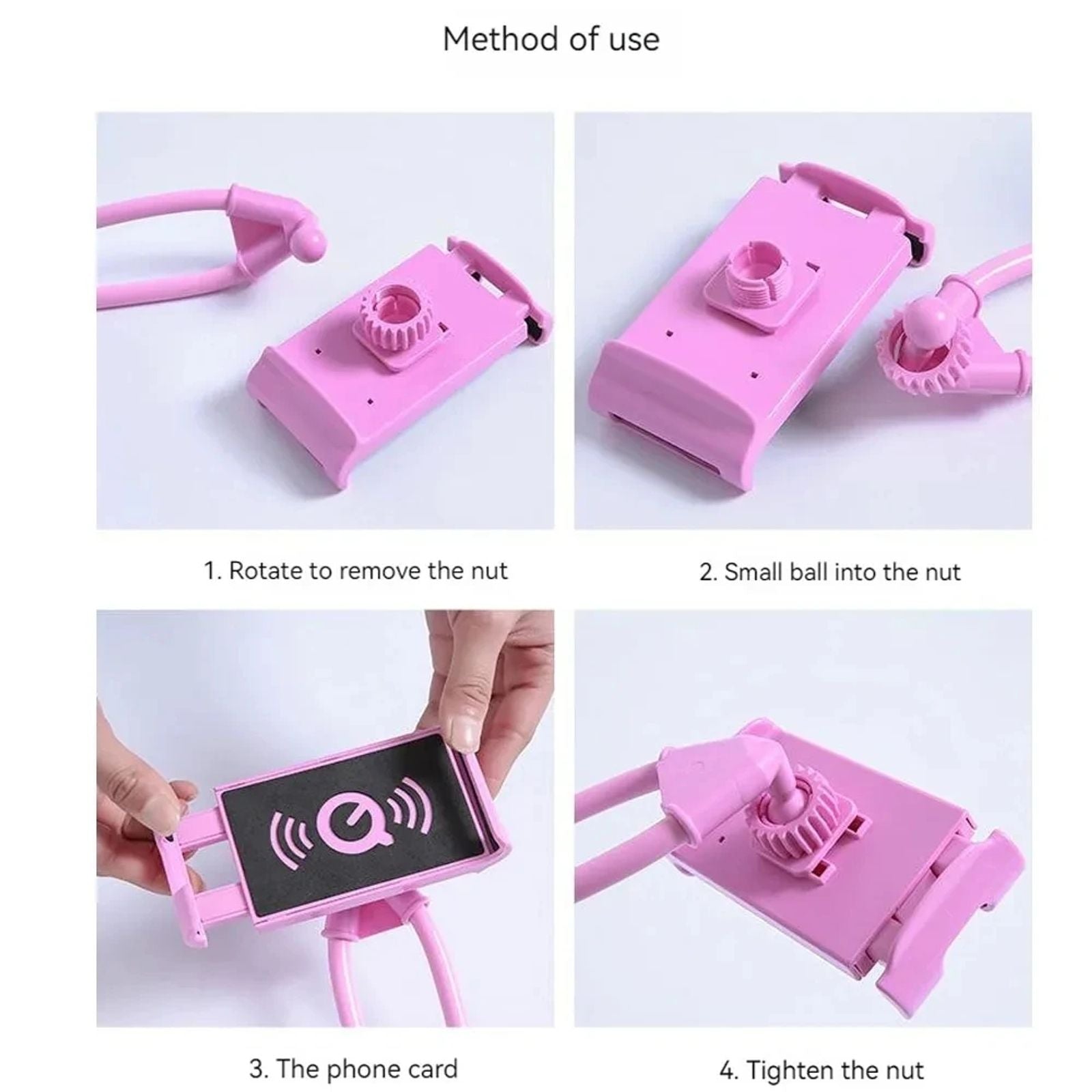 Flexible Neck Mobile Phone and Tablet Holder