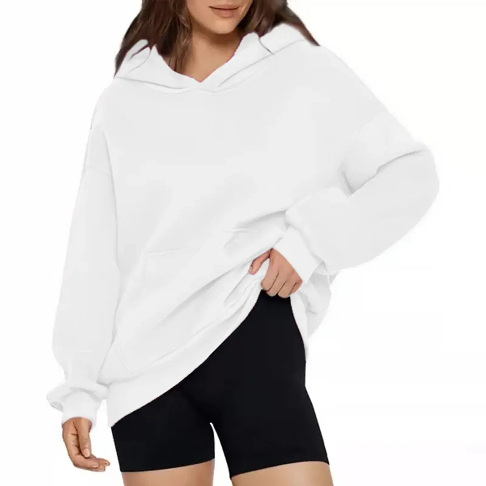 Oversized Unisex Hoodie - Loose Fit Winter Sportswear