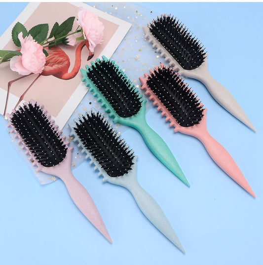 Curly Hair Styling Brush for Combing and Shaping Curls
