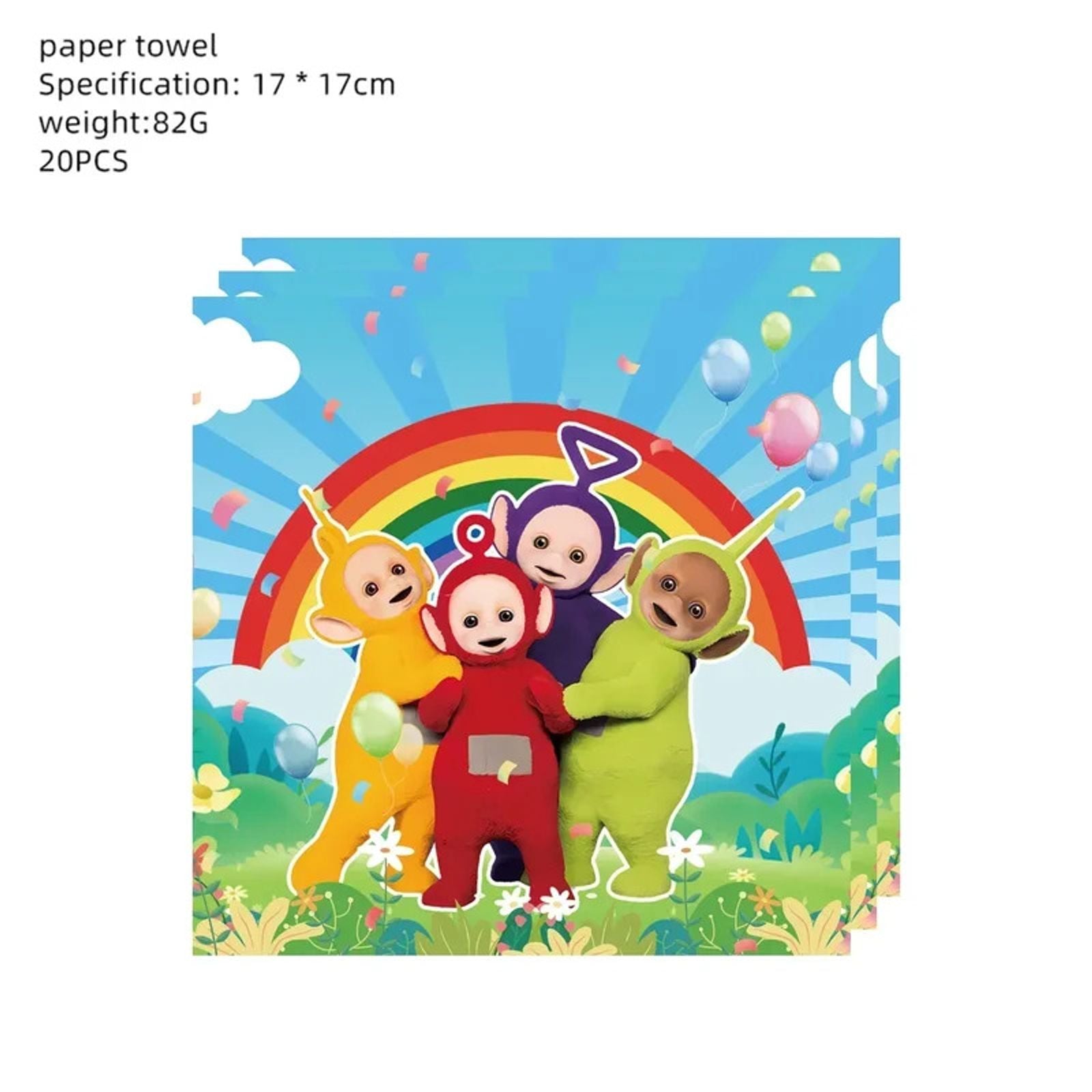 Teletubbies Birthday Party Decorations Set