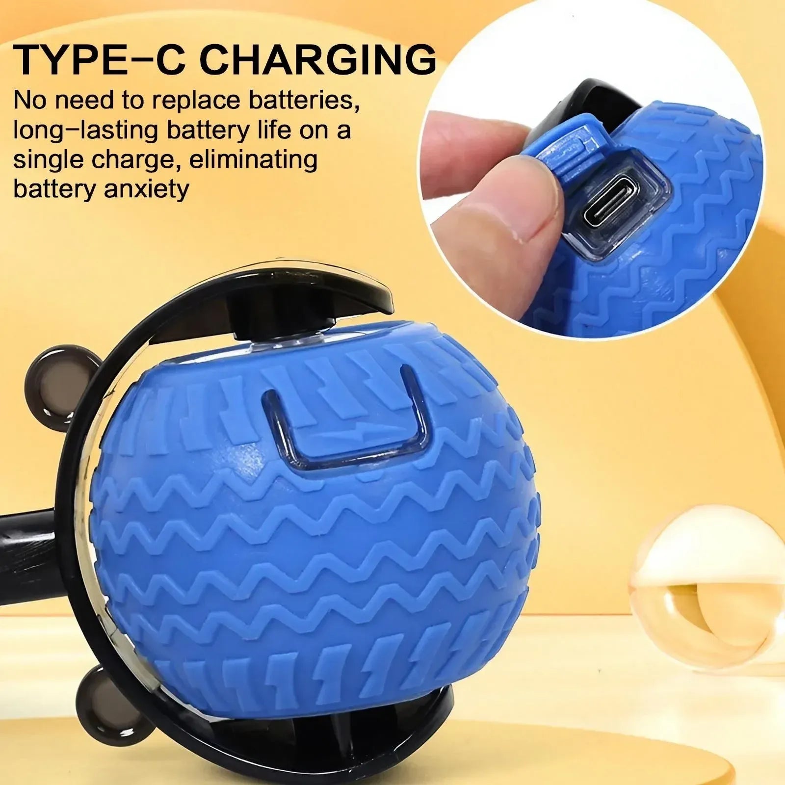 Interactive 360° Rotating Cat Toy with Obstacle Avoidance