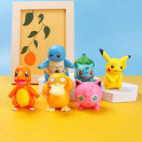 Pokemon Cake Decoration Set with Pikachu and Pokeball