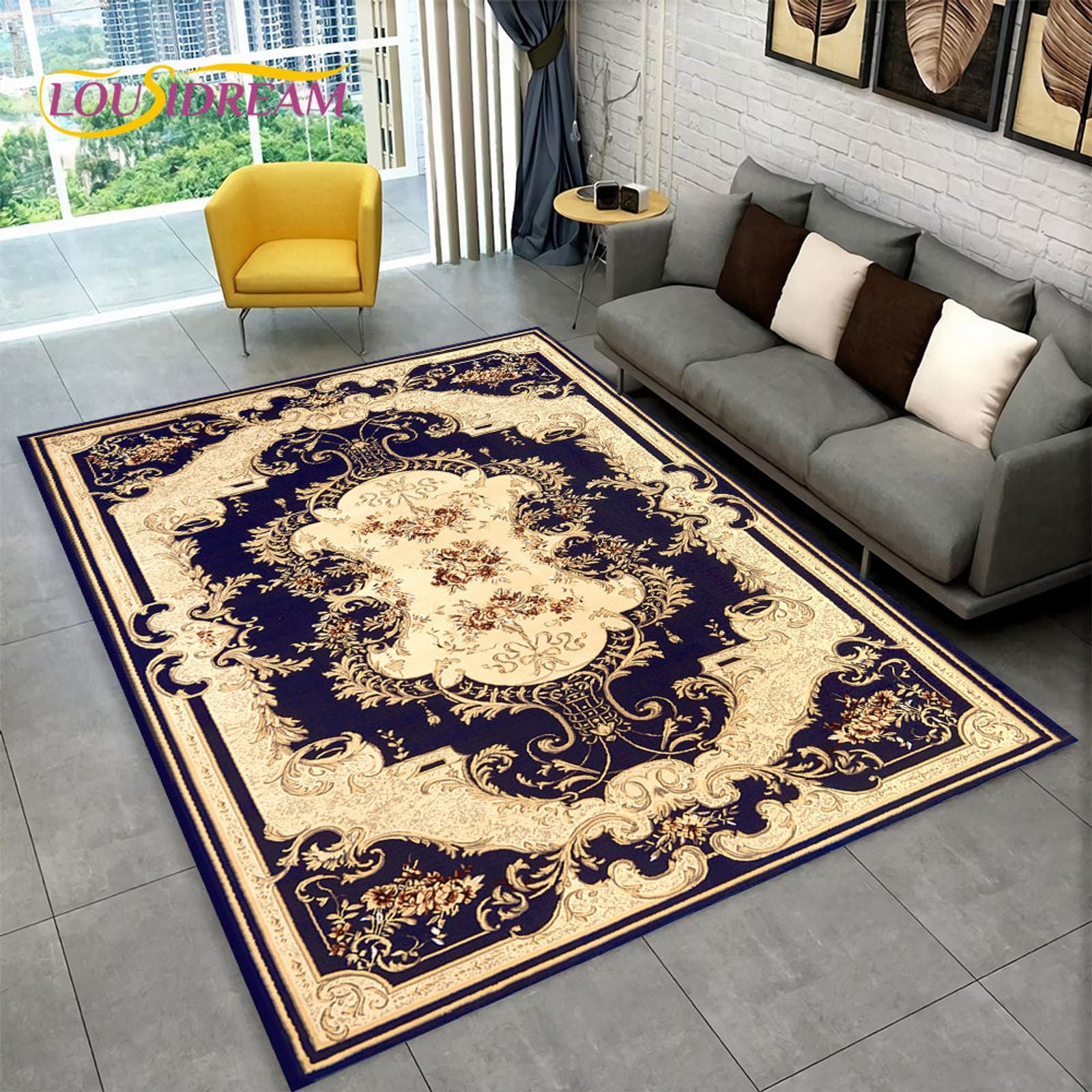 Large Turkey Persian Bohemian Area Rug for Living Room