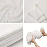 Pizza Pattern Flannel Throw Blanket - Cozy & Soft