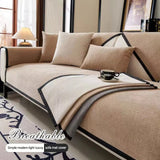 Nordic Minimalist Chenille Non-Slip Sofa Pad