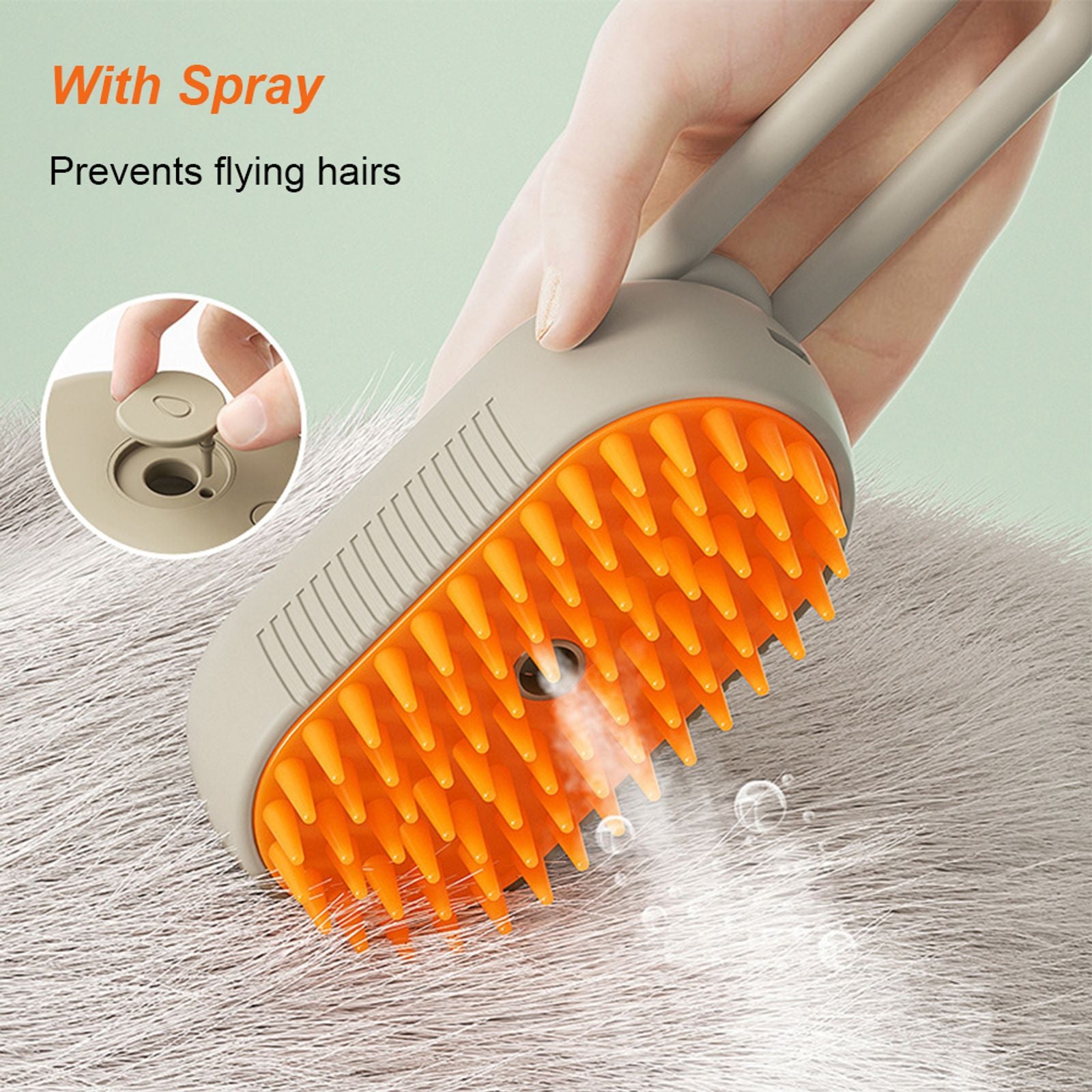 3-in-1 Electric Cat and Dog Grooming Brush