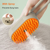 3-in-1 Electric Cat and Dog Grooming Brush