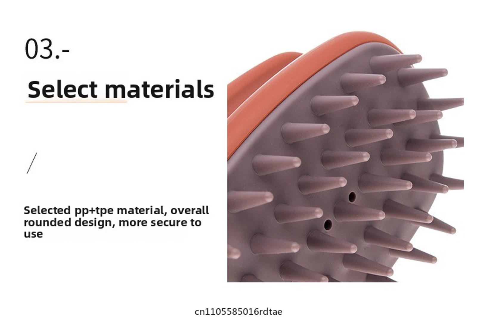 Scalp Massager and Hair Growth Silicone Brush