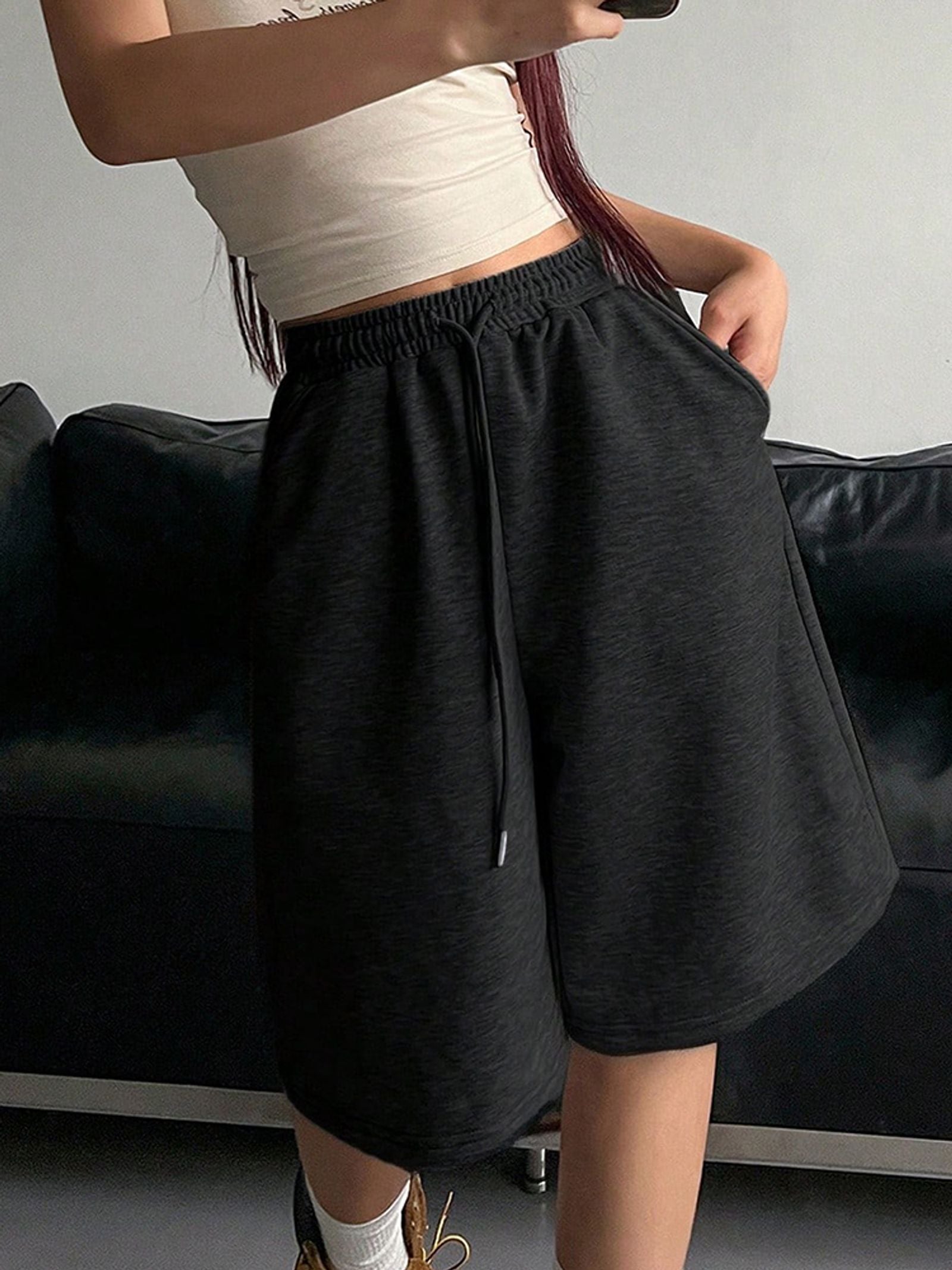 Women's Casual Lace-up Shorts for Stylish Summer Wear