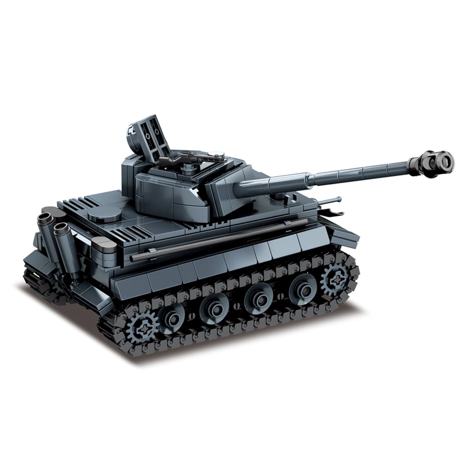 WW2 Army Soldiers Armor Halftrack Tank Building Blocks