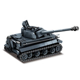 WW2 Army Soldiers Armor Halftrack Tank Building Blocks