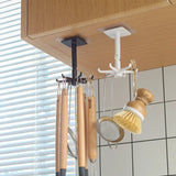 Swivel Kitchen Organizer Hooks - Multifunctional and Rotatable