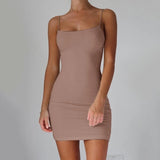 Women’s Summer Spaghetti Strap Mini Dress