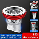 Odor Proof Floor Drain Valve - Backflow Preventer for Showers