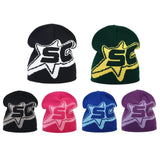 Y2K Knitted Winter Beanie for Men and Women