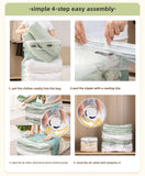 Large 3D Vacuum Compression Bags for Clothes and Quilts