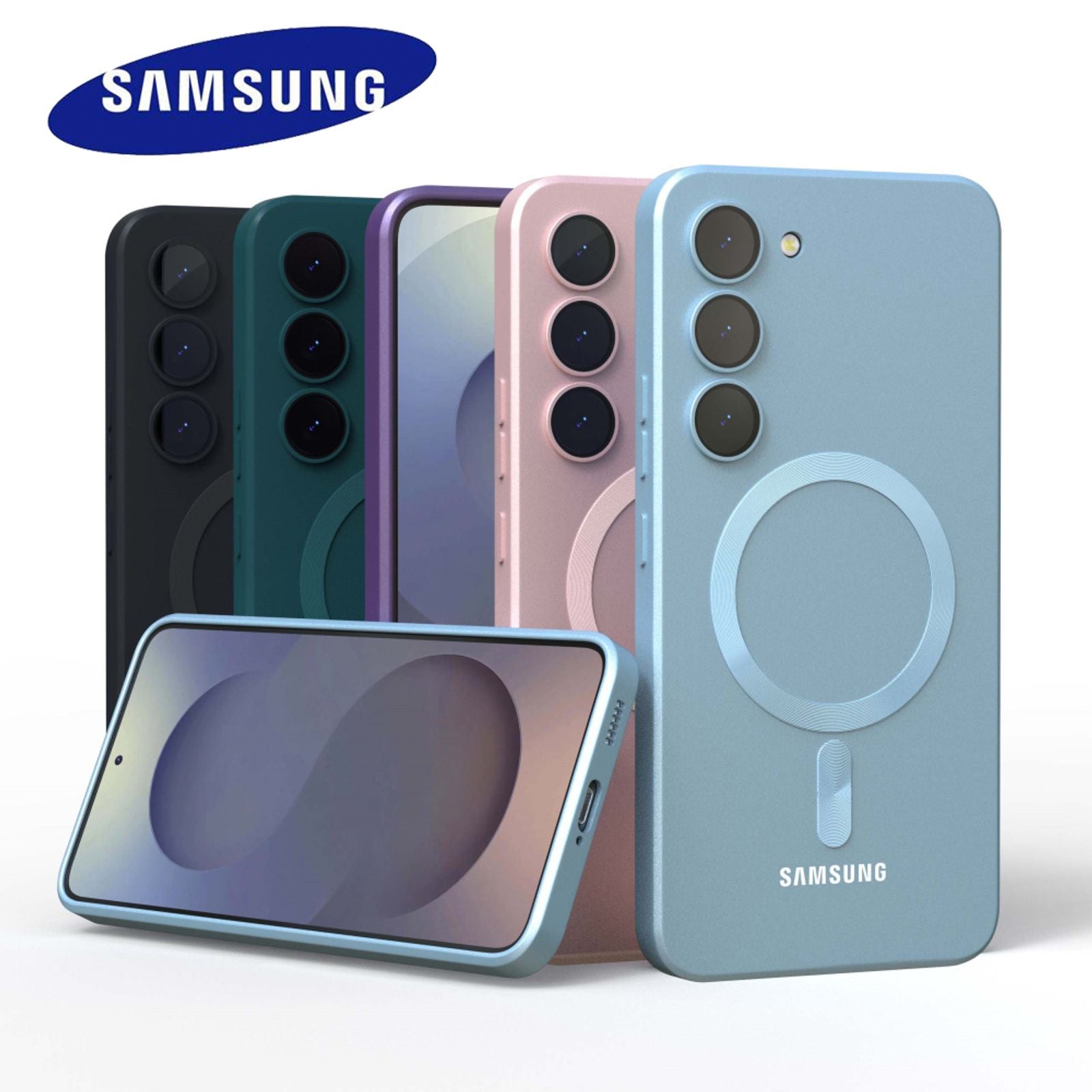 Shockproof Magnetic Case for Samsung Galaxy S25/S24/S23/S22/S21/S20 FE