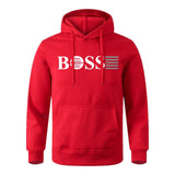 Fashionable Men's Hooded Fleece Sweatshirt