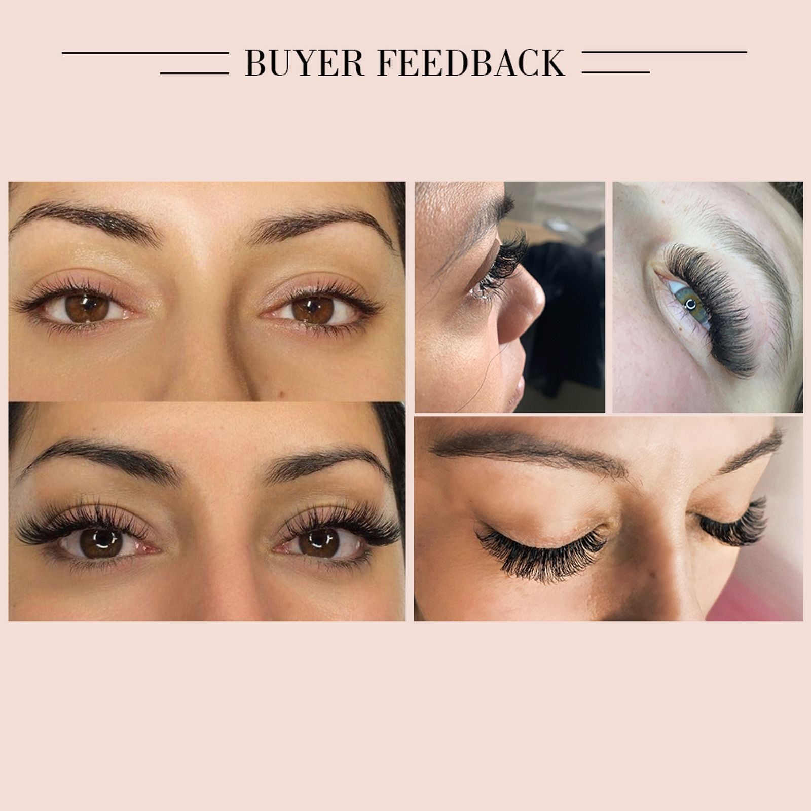 Russian Volume Premade Fans Mink Eyelashes