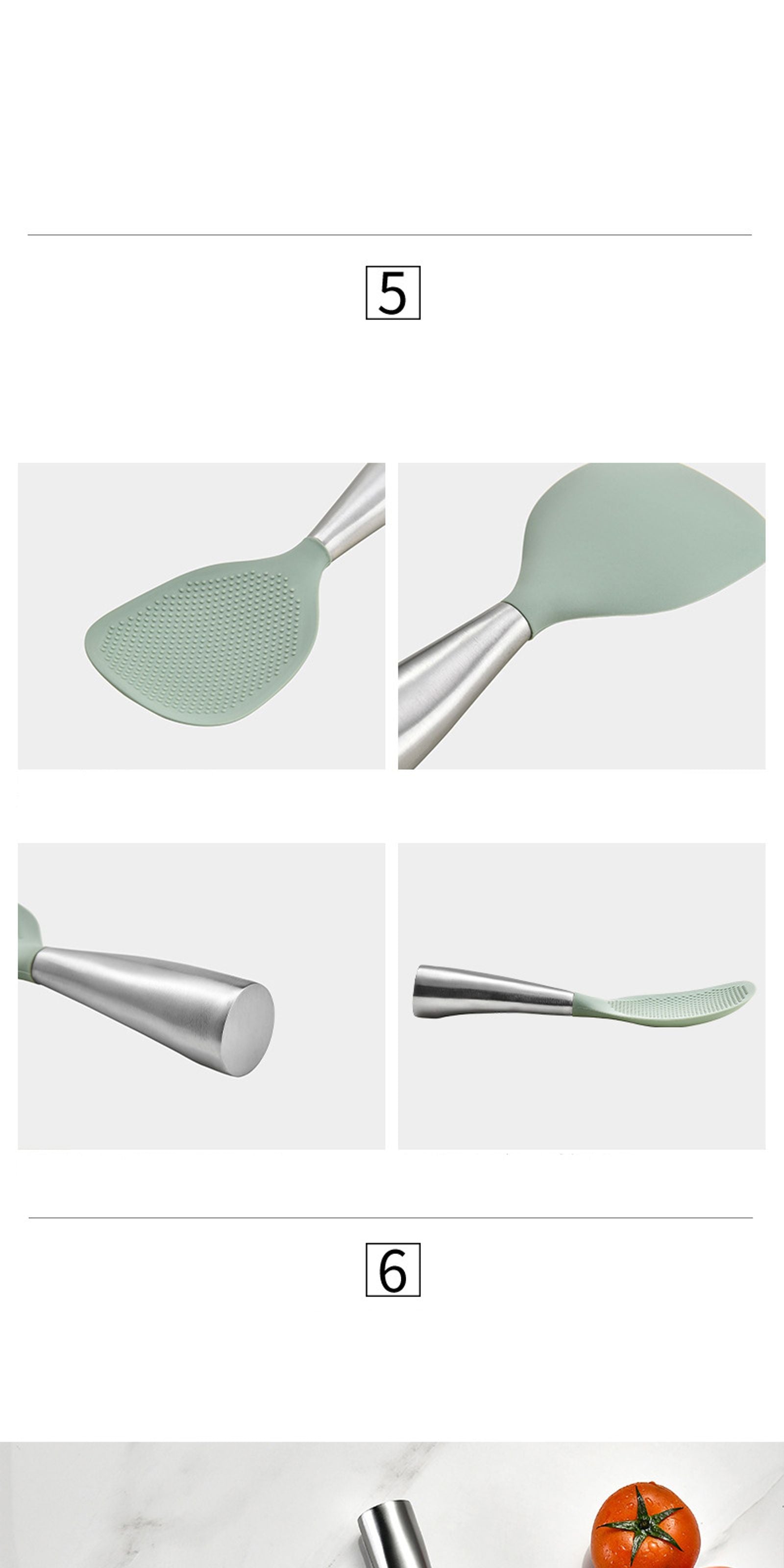 Silicone Non-Stick Cooking Spoon - High-Temperature Resistant
