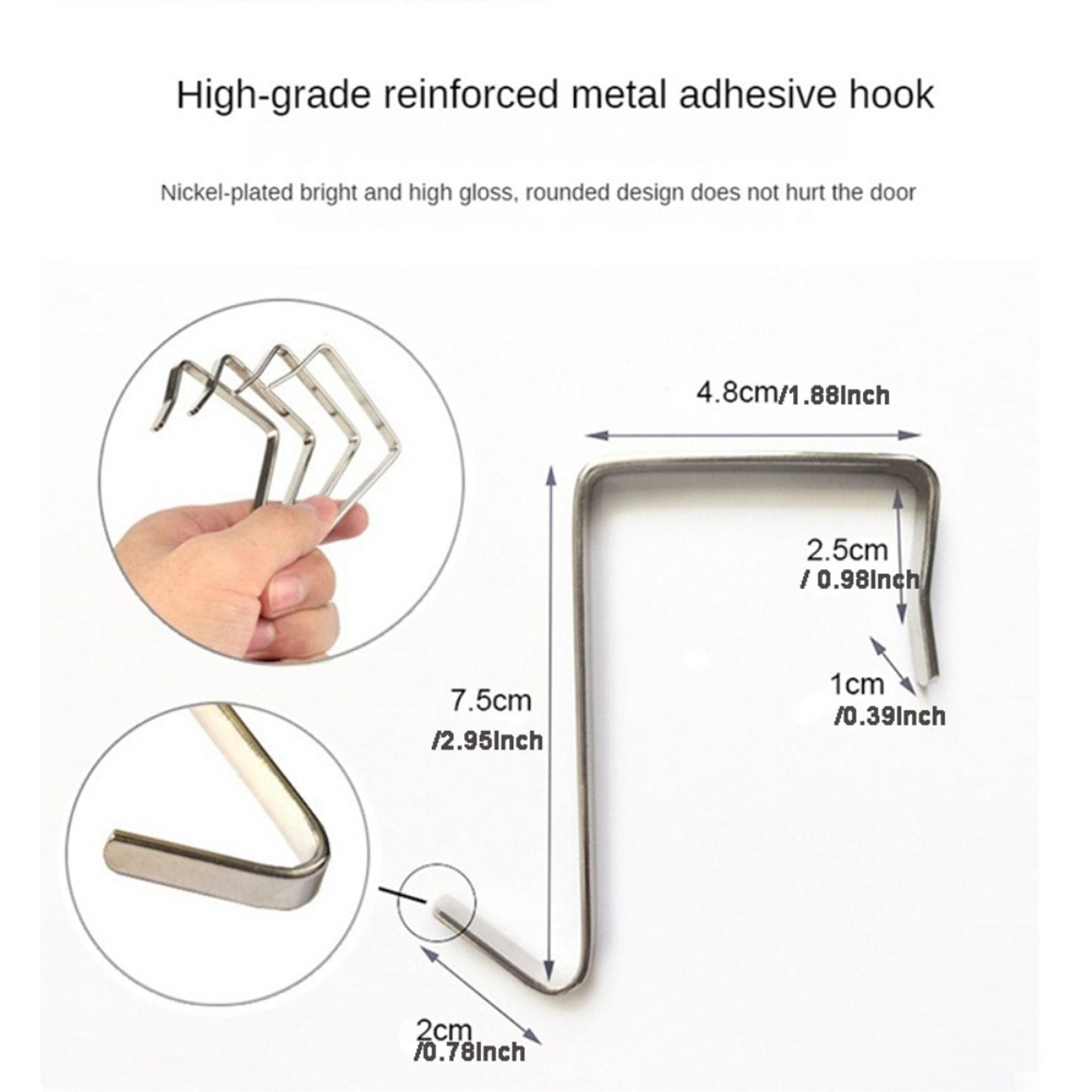 5-Grid Hanging Pocket Organizer for Underwear and Accessories