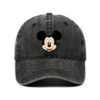 Unisex Vintage Washed Mickey Minnie Baseball Cap