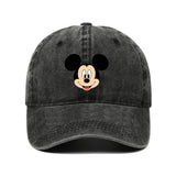 Unisex Vintage Washed Mickey Minnie Baseball Cap