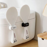 Cute Black and White Small Wall-Mounted Storage Rack