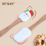 Creative Christmas Silicone Spatula - Snowman Series