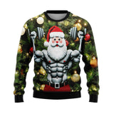 Funny Santa Claus Ugly Christmas Sweaters for Men