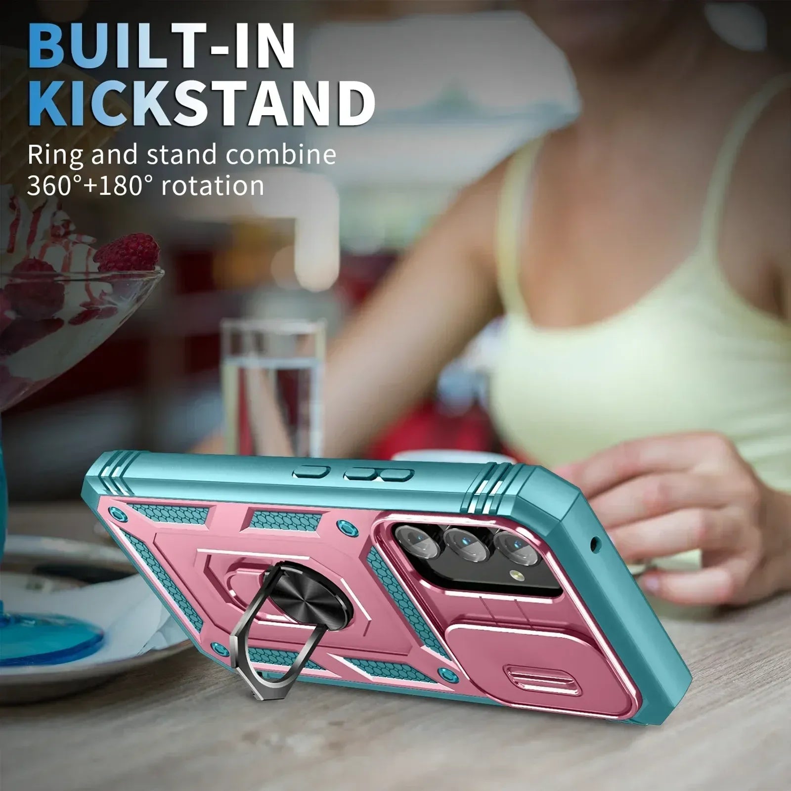 Anti-Knock Hard Phone Case for Samsung Galaxy S24/S23/S22/S21