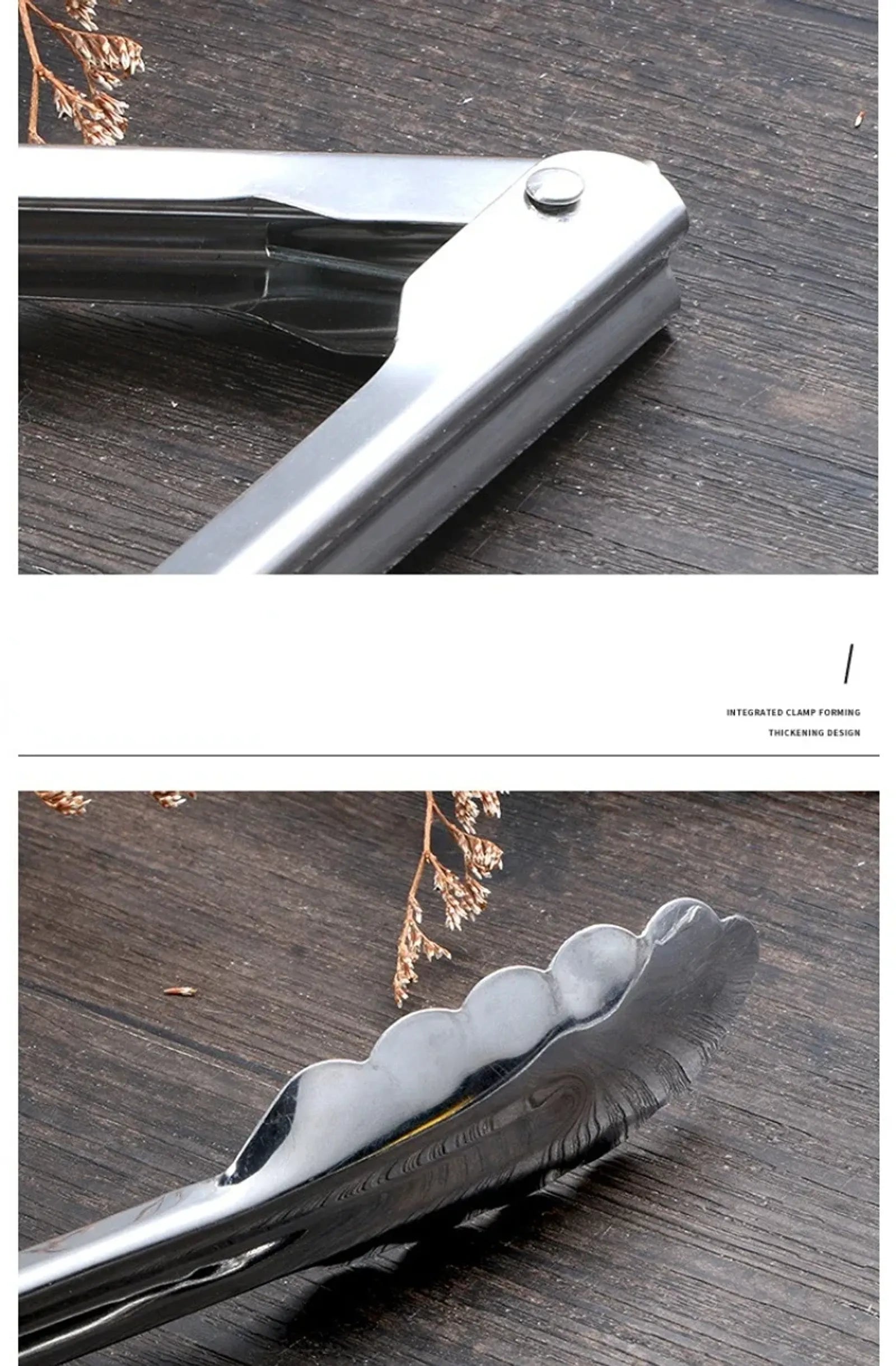 Stainless Steel Kitchen Food Tongs