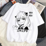 Loid, Yor, and Anya Forger Kawaii Anime T-shirt