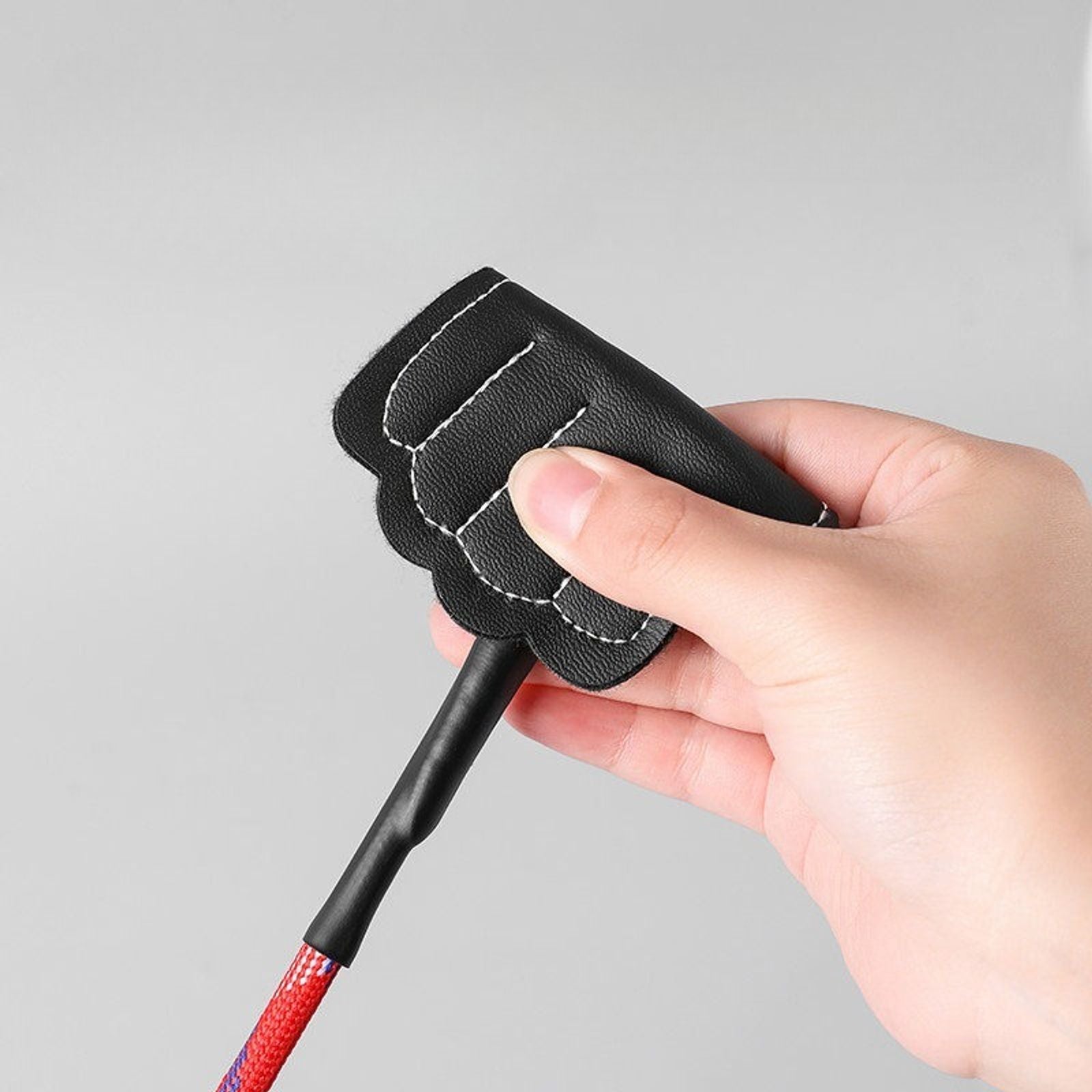 Leather Dog Training Stick