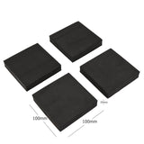 4pcs Anti-Vibration Pads - Non-Slip Square Mats