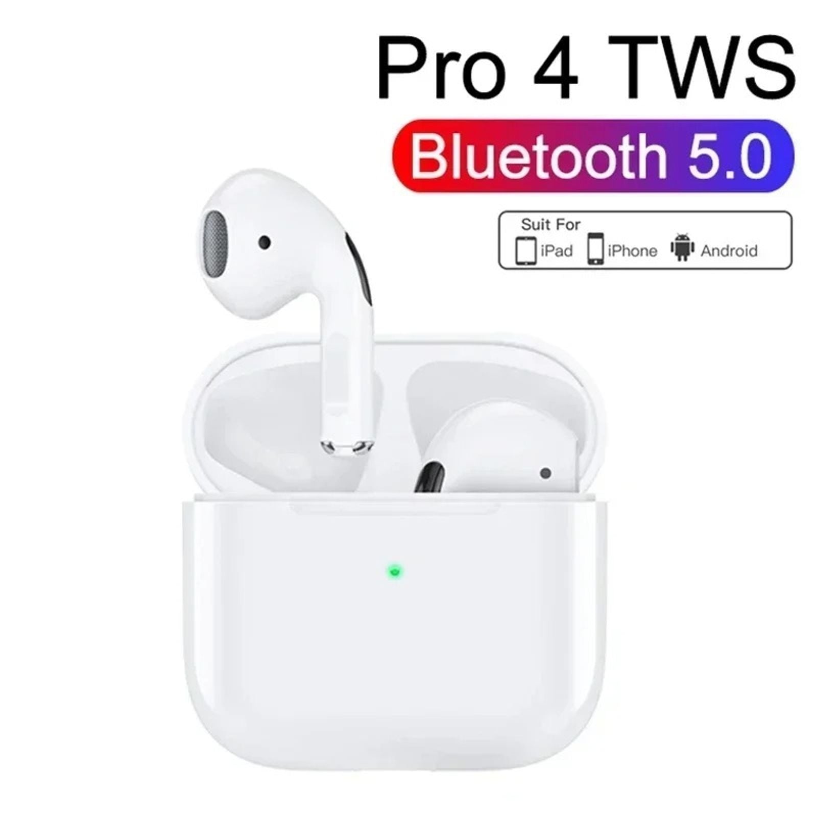 Pro4 True Wireless Earphones with Mic
