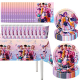 K-Pop Demon Hunter Birthday Party Supplies