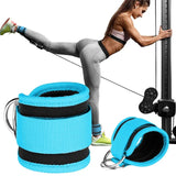 Cable Ankle Straps with Double D-Ring for Gym Workouts