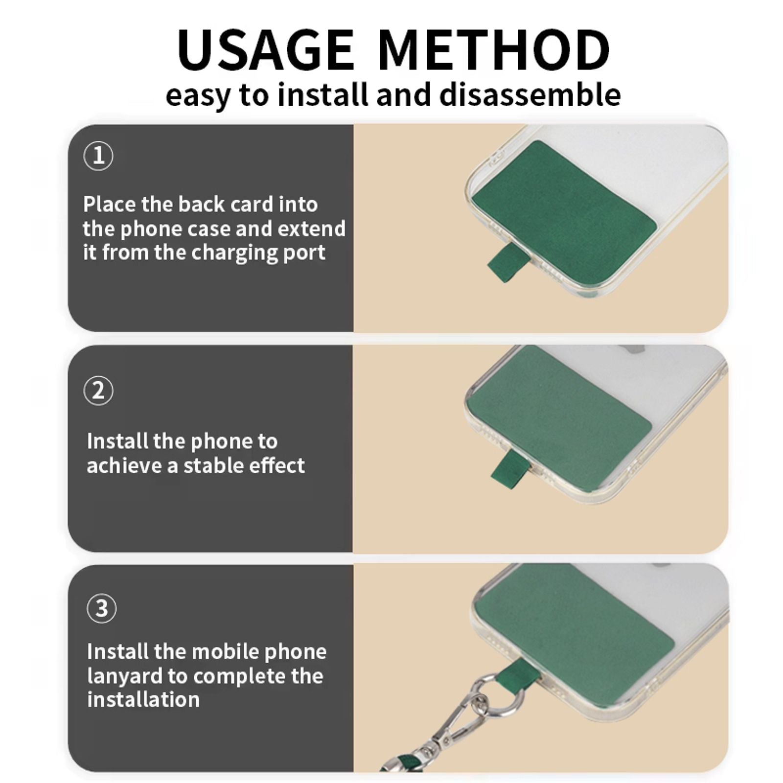 Universal Crossbody Lanyard Necklace Strap for Mobile Phones