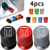 4PCS Colorful Car Tire Valve Caps