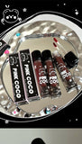 PINKCOCO Bear Doodle Mirror Lip Glaze - Long-Lasting Gloss