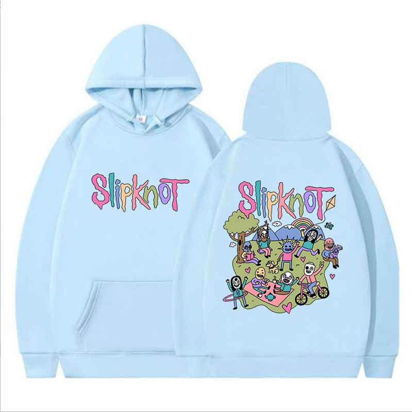 Cute Cartoon Bear Printed Hoodie